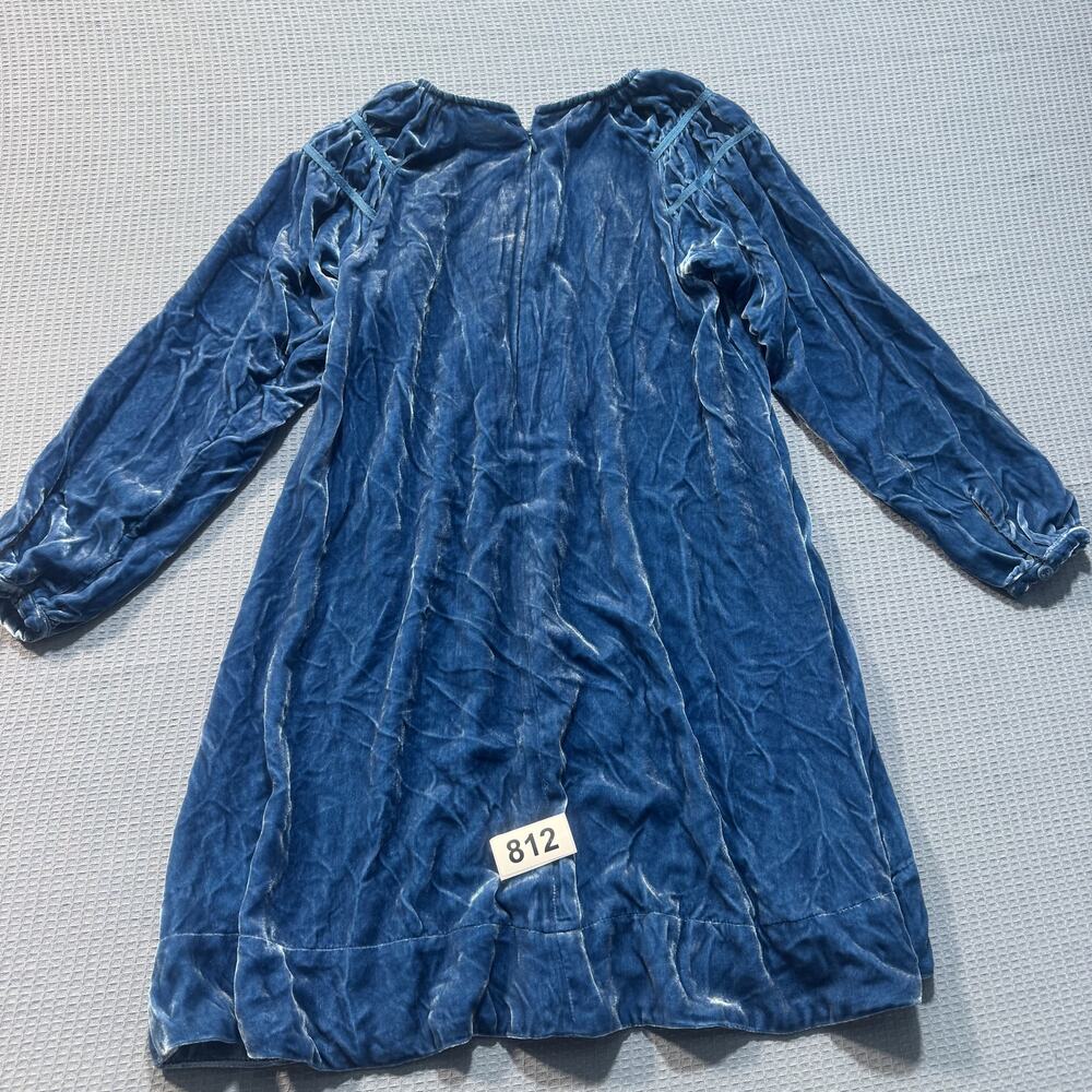 Little Marc Jacobs JOELLE Dress Girl's Sz 12 Blue Brand New